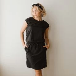 Black Going Places Dress