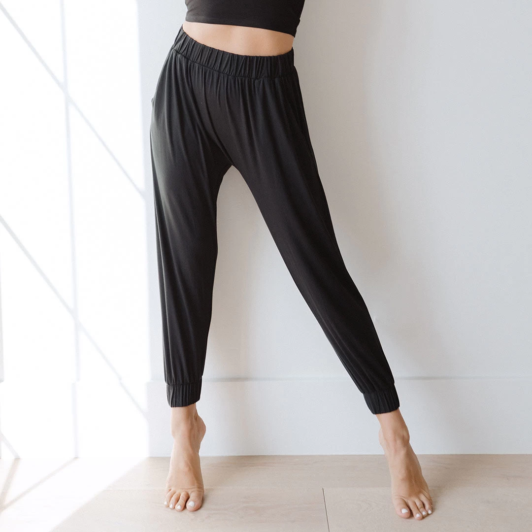 Serenity Harem Joggers, Black - Image 2
