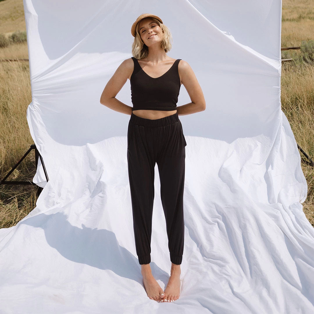 Serenity Harem Joggers, Black - Image 7