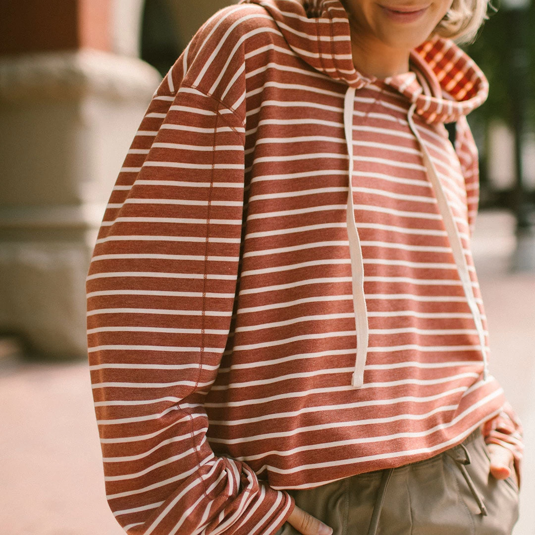 City Pullover, Terracotta