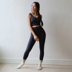 Intention Flow 3/4 Leggings, Navy