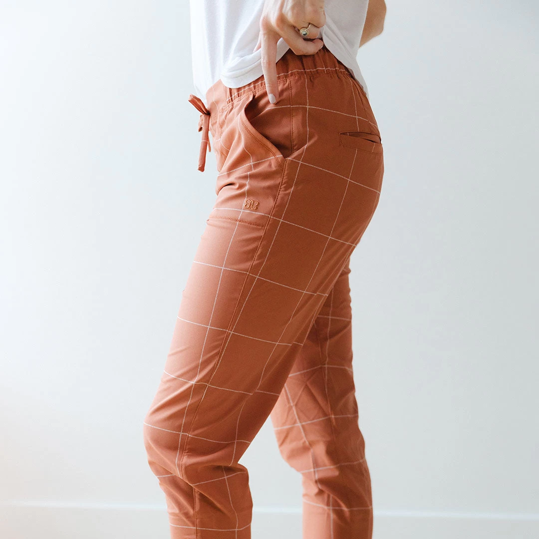 Rust Windowpane Jetsetters - Image 6