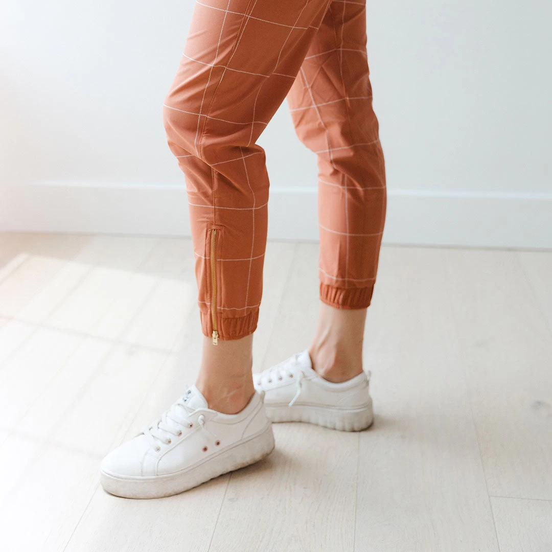 Rust Windowpane Jetsetters - Image 8