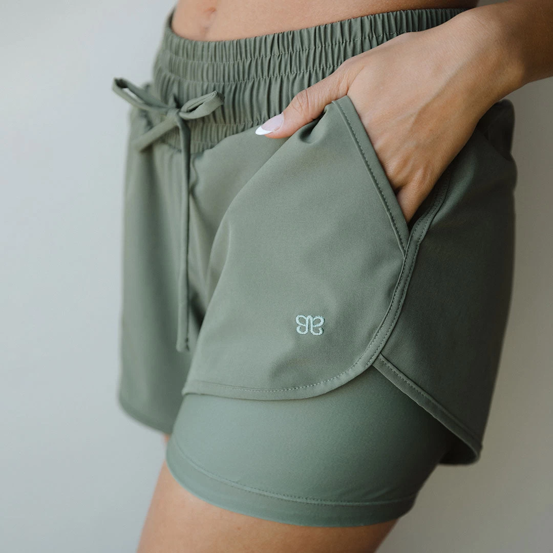 Sage Lunge Shorts - Image 5