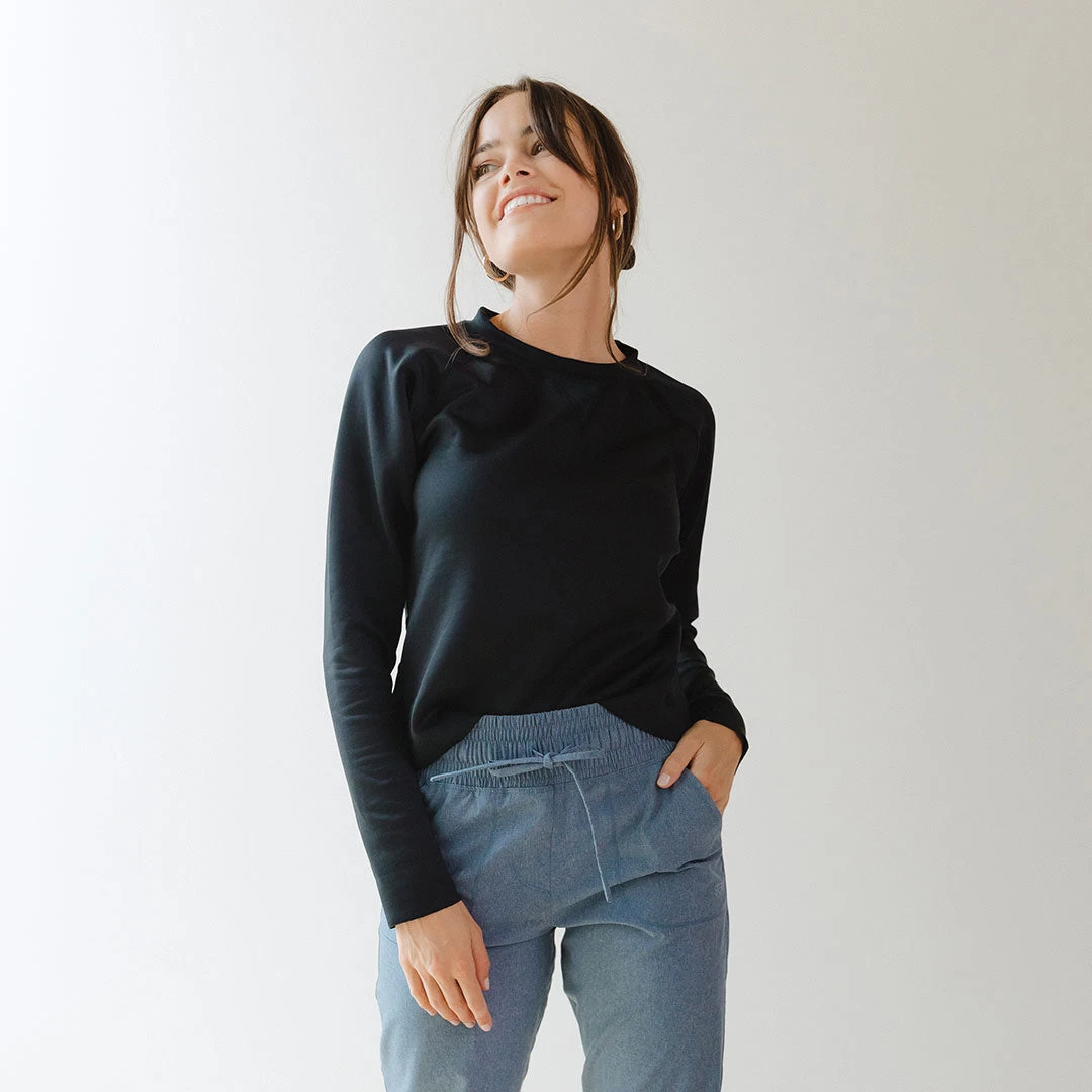 Black Neo Crop Sweatshirt - Image 4