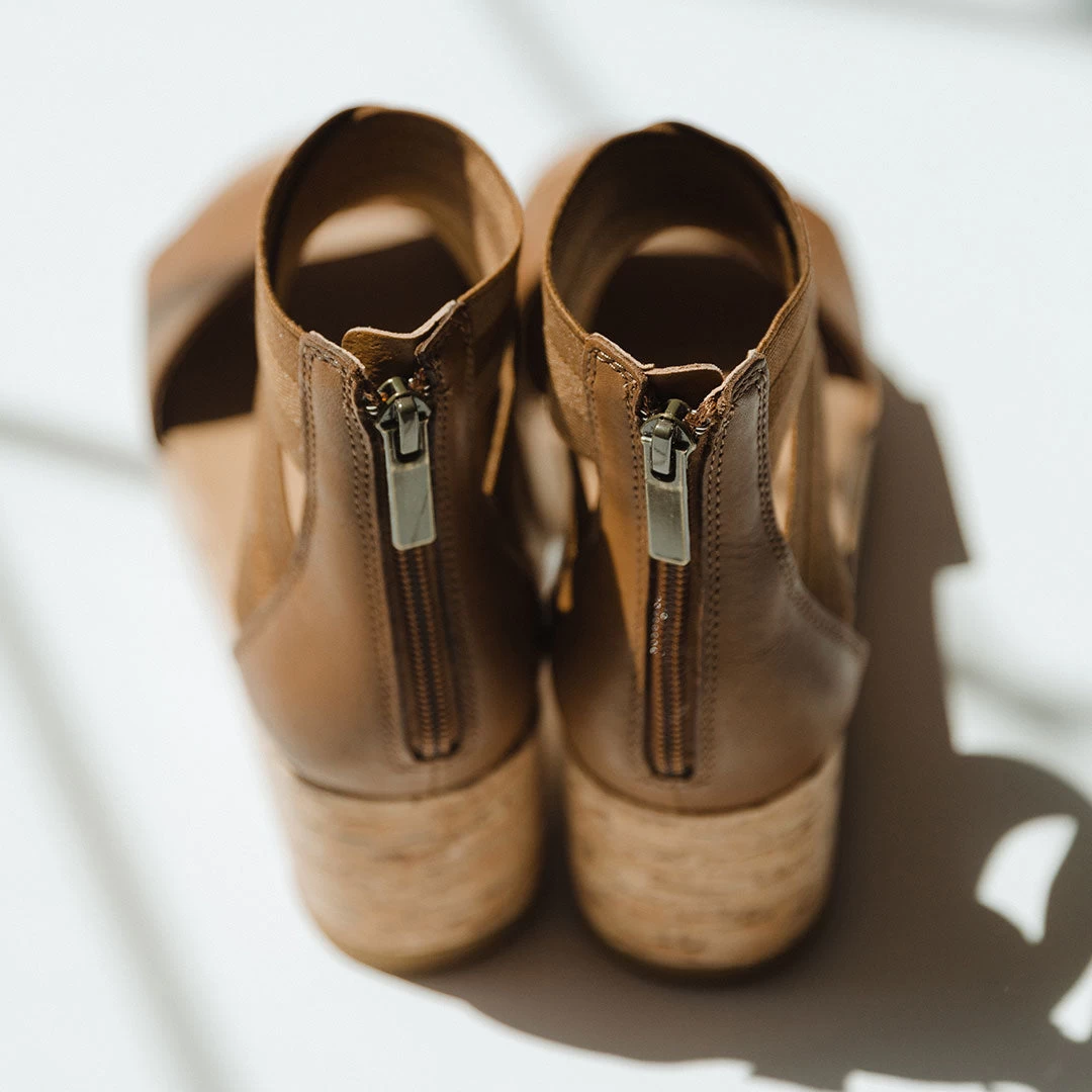 Sorel Cameron Flatform Ankle Strap, Velvet Tan - Image 5