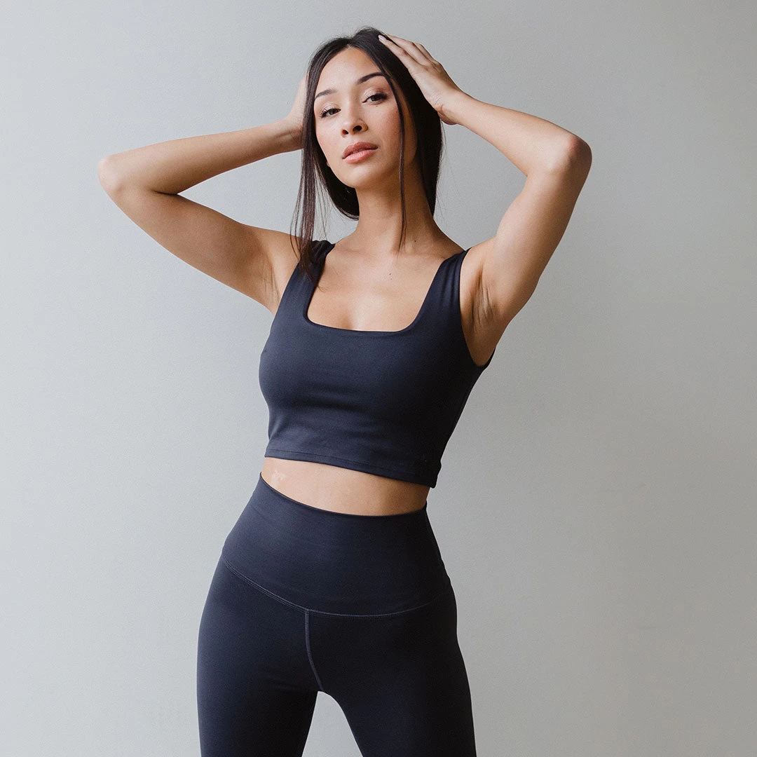 Navy Olivia Tank - Image 2