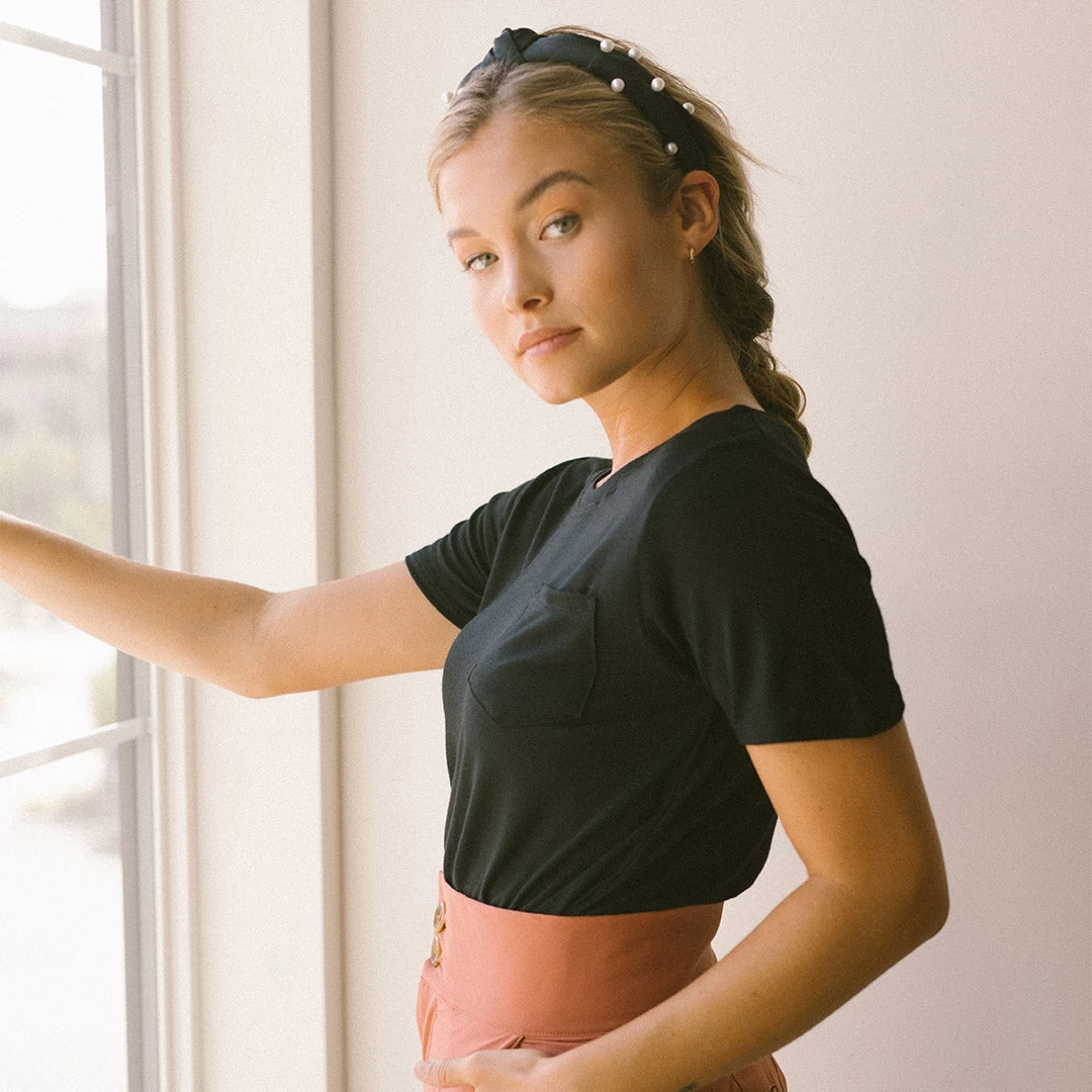 Basic Tee, Black - Image 2