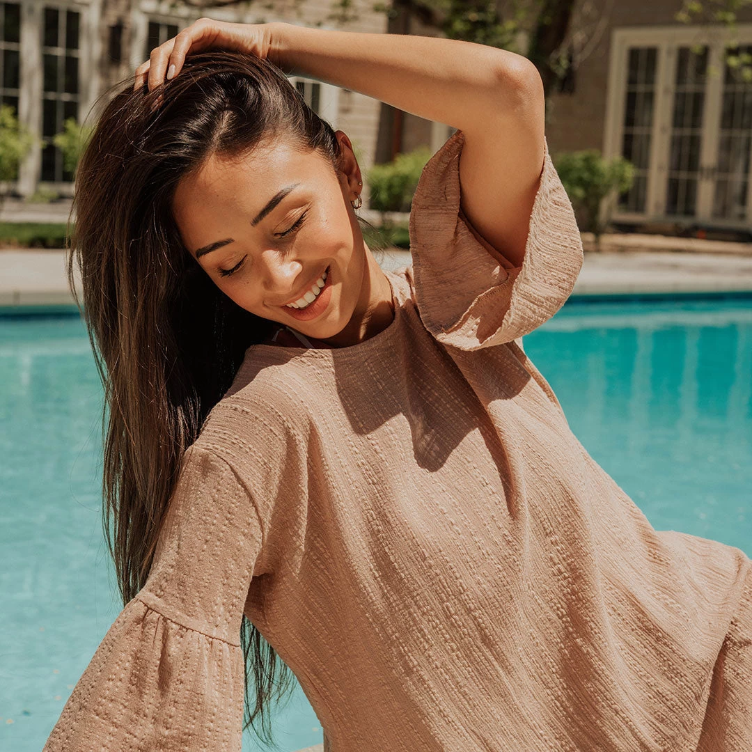 Khaki Tunic Dress - Image 5