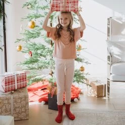 Mini Pink Stripe Pajama Set