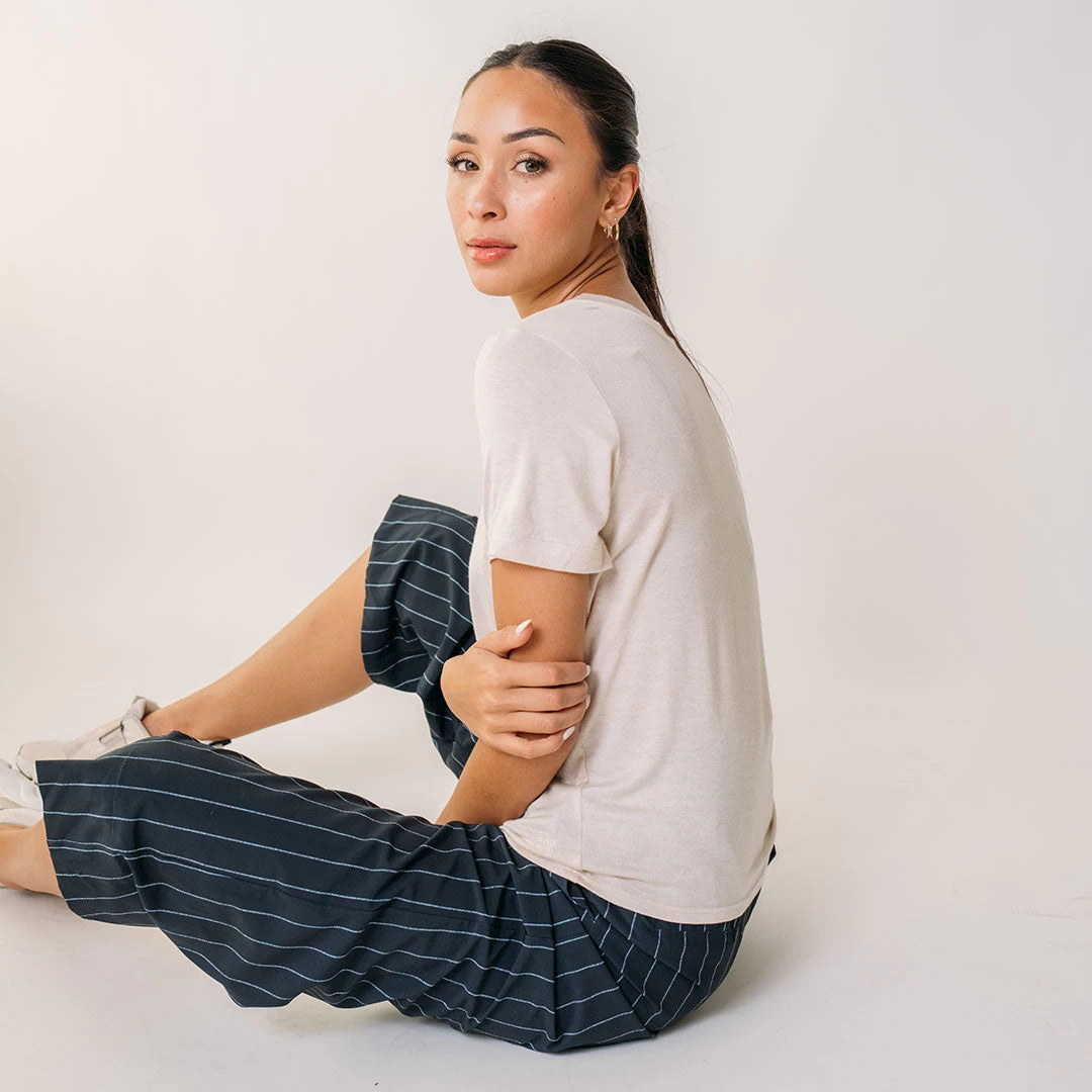 Wildflower Tee, Cream - Image 7